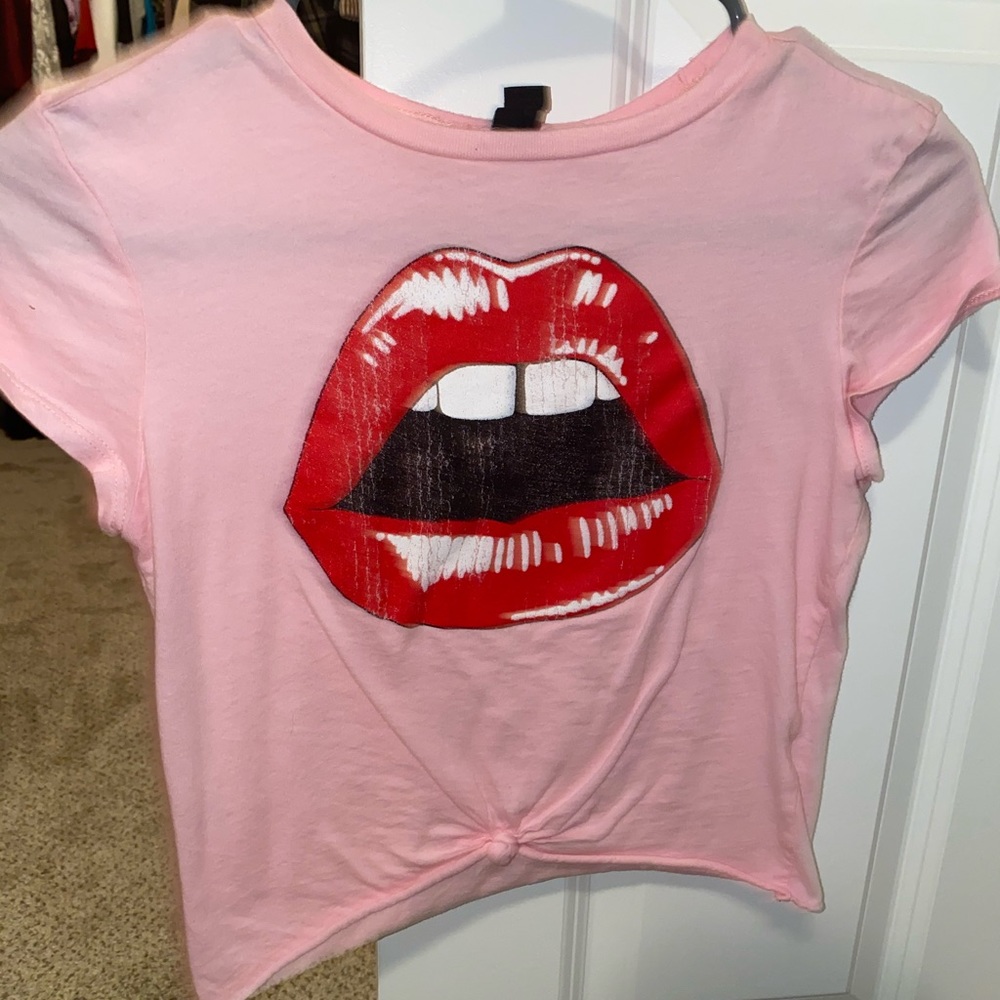 Pink top